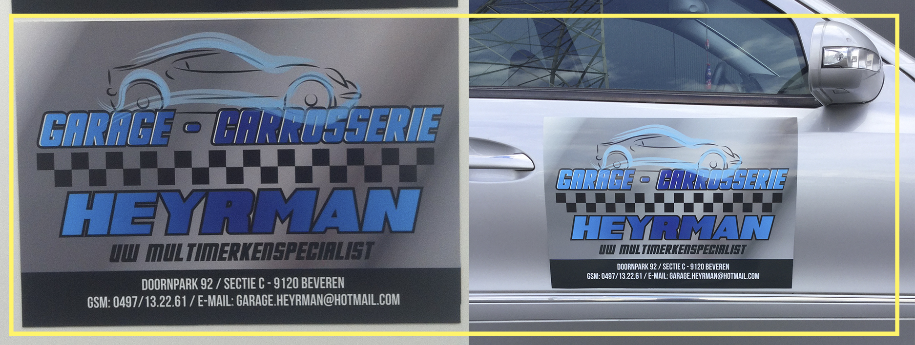 Autobelettering Automagneten 2 prodesign4u